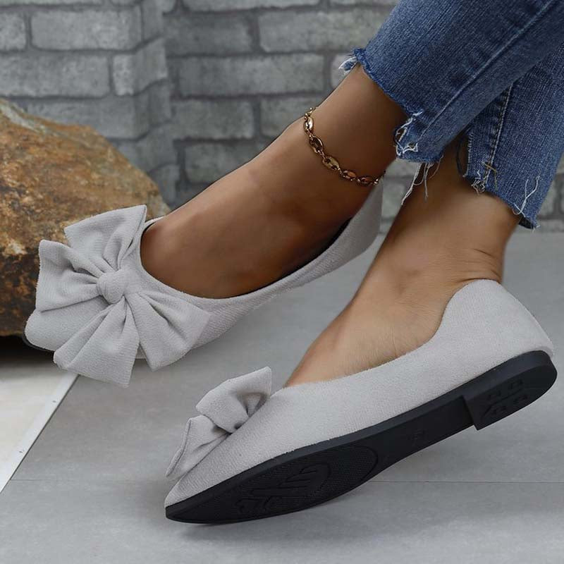Chaussures Plates Bico Pointu - Femme - Elysa