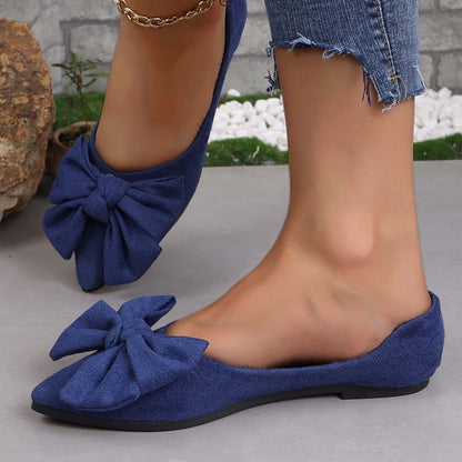Chaussures Plates Bico Pointu - Femme - Elysa