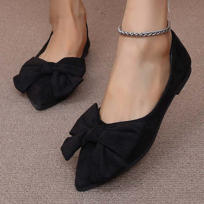 Chaussures Plates Bico Pointu - Femme - Elysa
