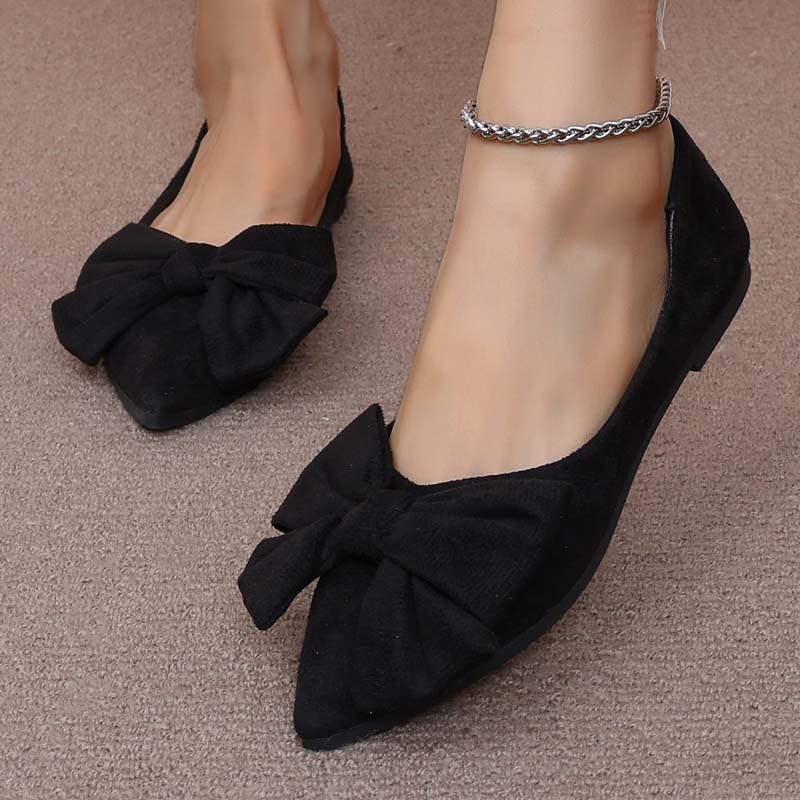 Chaussures Plates Bico Pointu - Femme - Elysa
