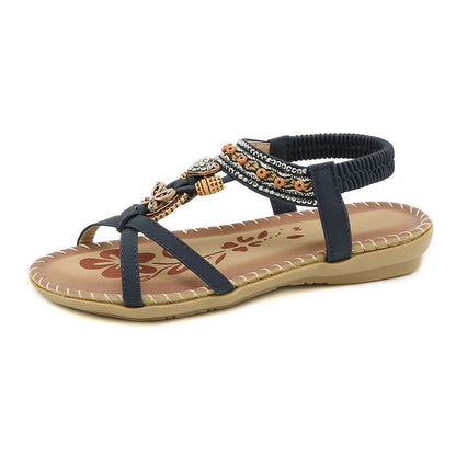 Sandales Bohèmes Vintage - Femme - Zeyra