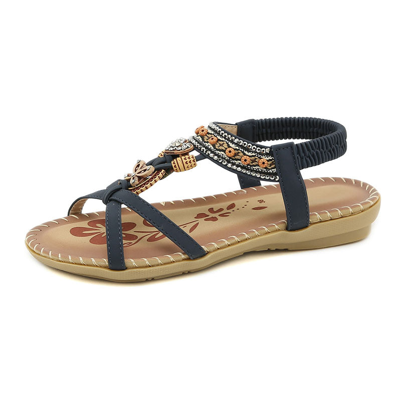 Sandales Bohèmes Vintage - Femme - Zeyra