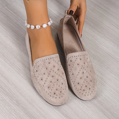Chaussures Décontractées en Strass - Femme - Zaryla