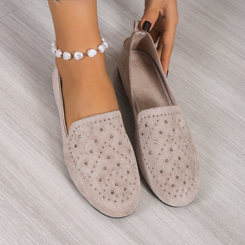 Chaussures Décontractées en Strass - Femme - Zaryla