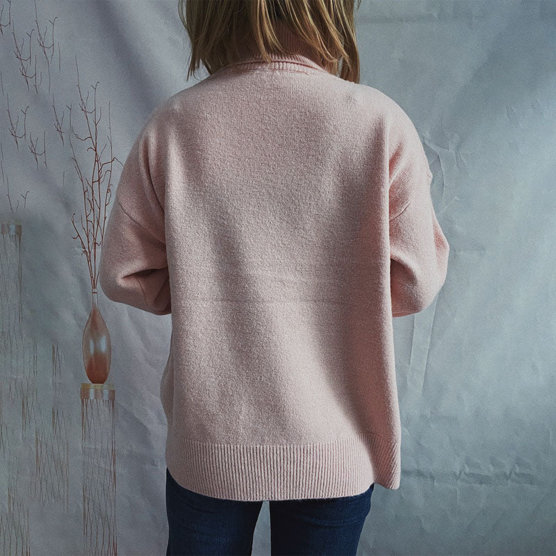 Pull Tricoté Multicolore - Femme - Colarya