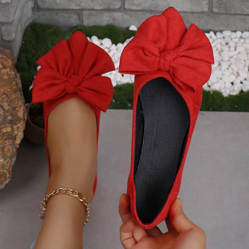 Chaussures Plates Bico Pointu - Femme - Elysa