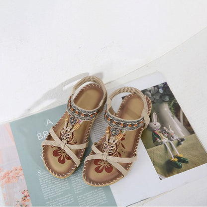 Sandales Bohèmes Vintage - Femme - Zeyra