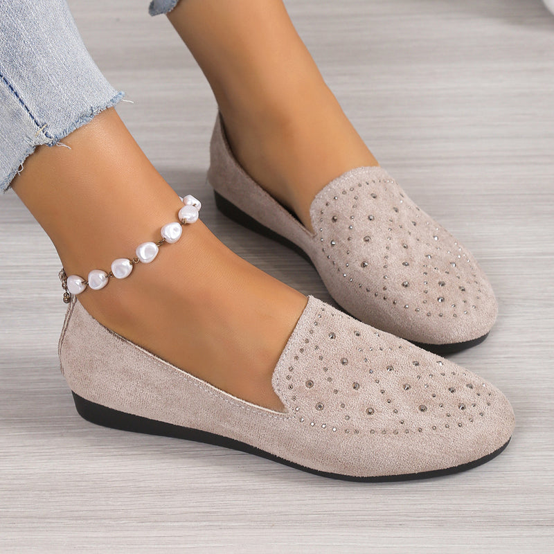 Chaussures Décontractées en Strass - Femme - Zaryla