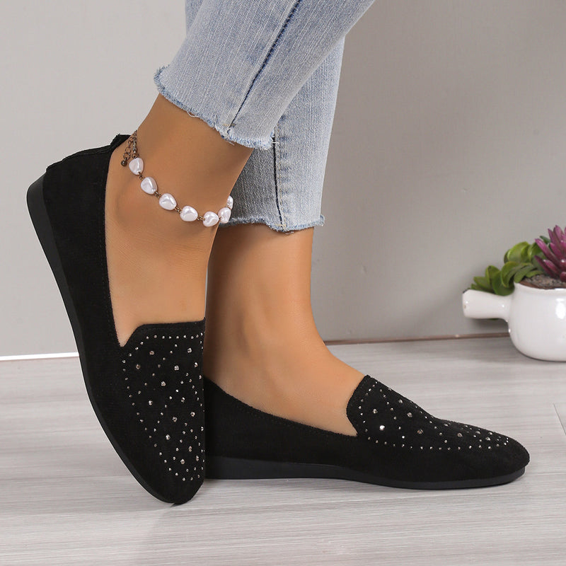 Chaussures Décontractées en Strass - Femme - Zaryla