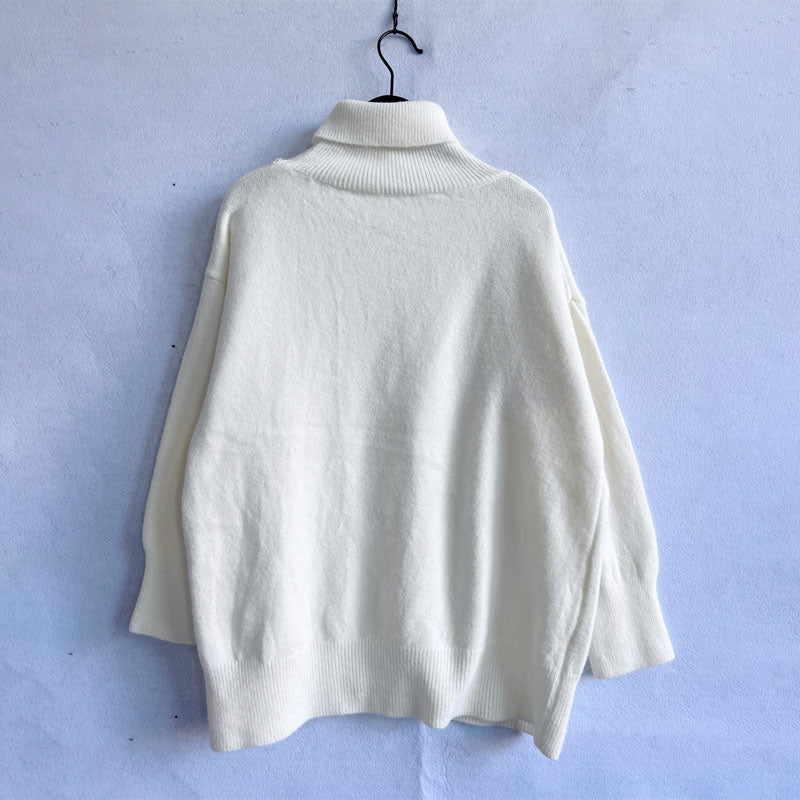 Pull Tricoté Multicolore - Femme - Colarya