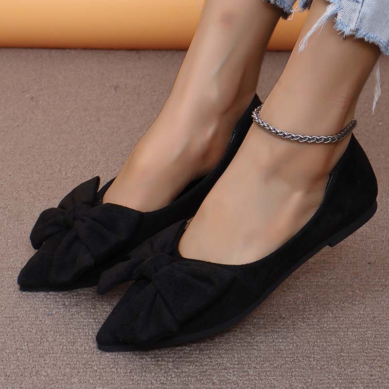 Chaussures Plates Bico Pointu - Femme - Elysa