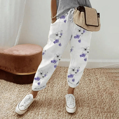 Pantalon Fleuri - Femme - Melaya
