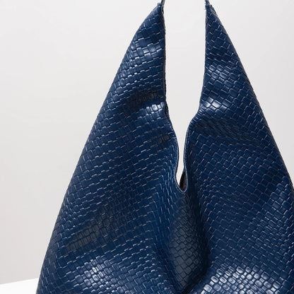 Sac en Cuir Végétalien Tressé - Femme - Retro