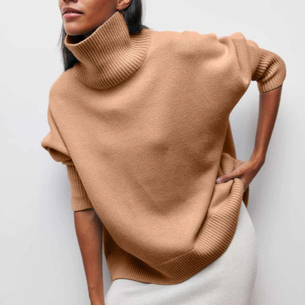 Pull Zippé Côtelé - Femme - Beyra