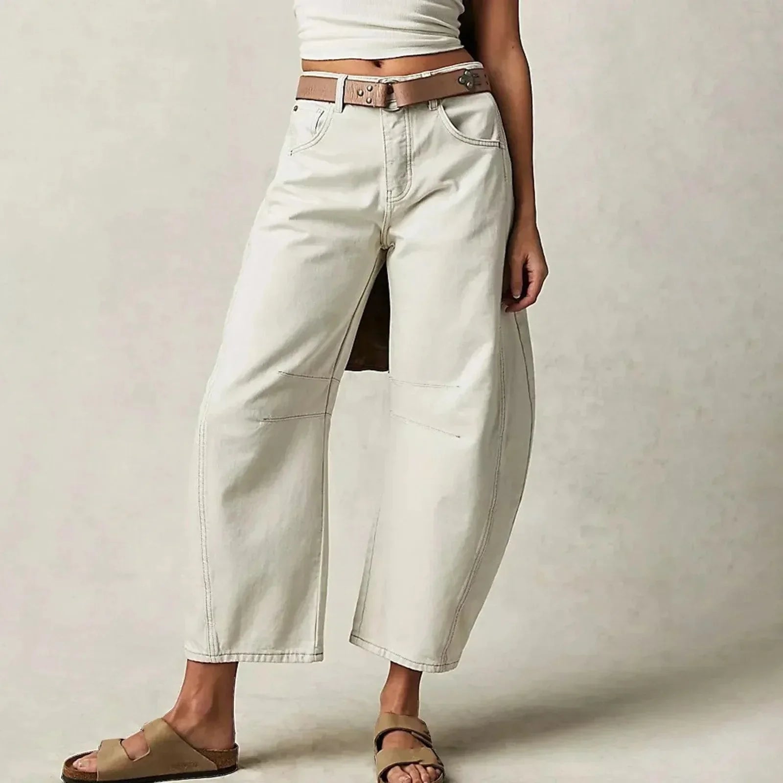 Jean Droit Taille Haute - Femme - Lauryn