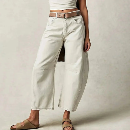 Jean Droit Taille Haute - Femme - Lauryn
