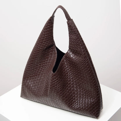 Sac en Cuir Végétalien Tressé - Femme - Retro