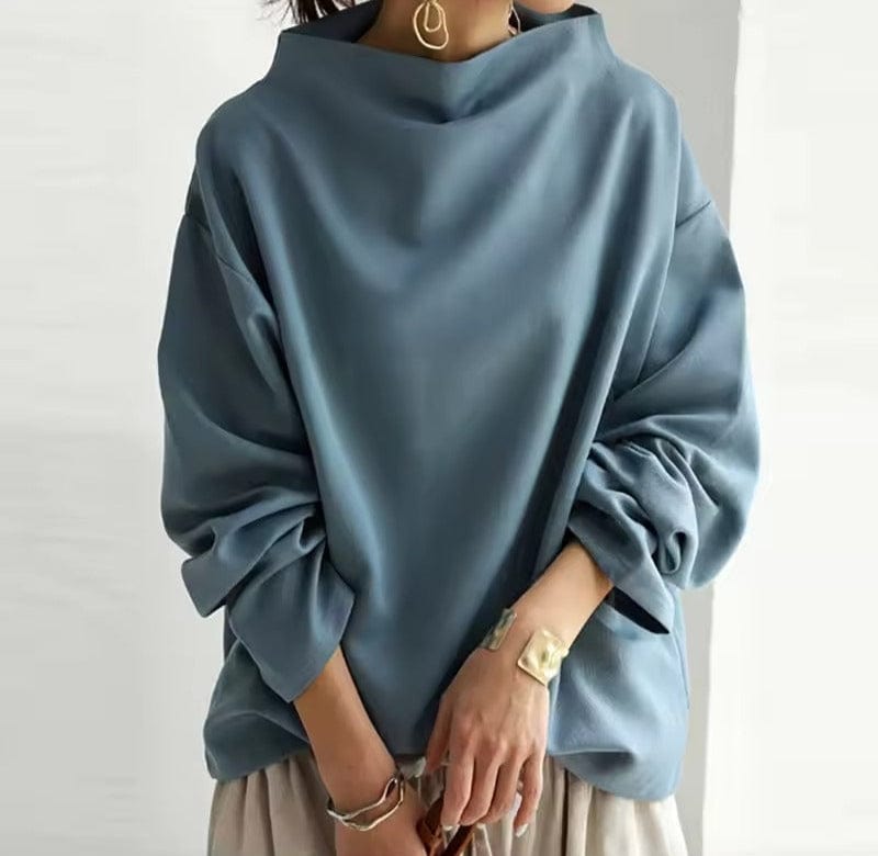 Pull Zippé Côtelé - Femme - Elirya