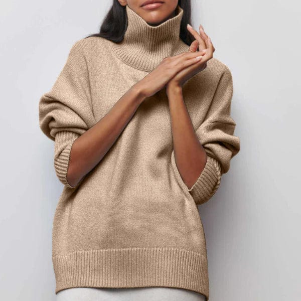 Pull Zippé Côtelé - Femme - Beyra