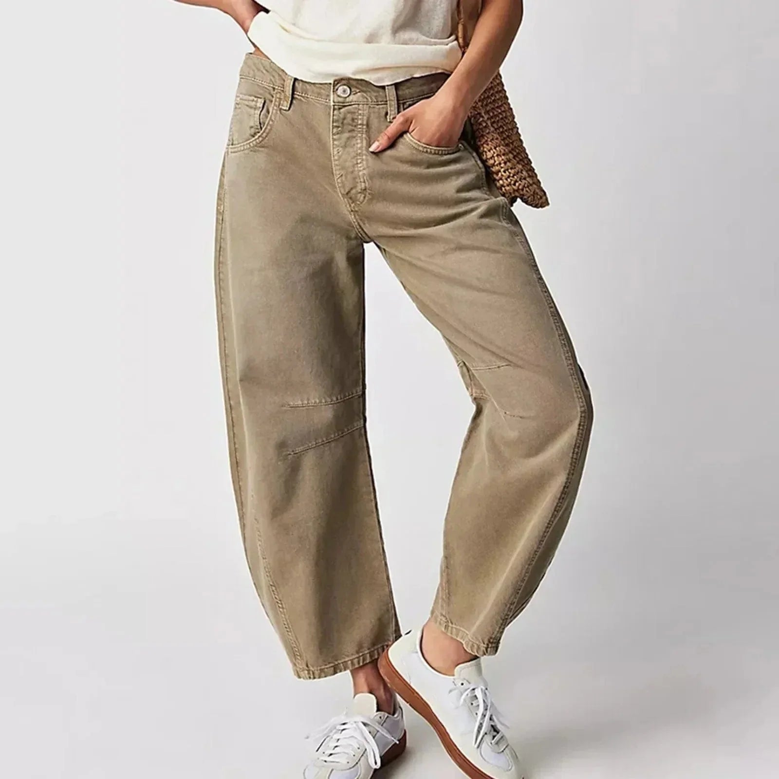 Jean Droit Taille Haute - Femme - Lauryn