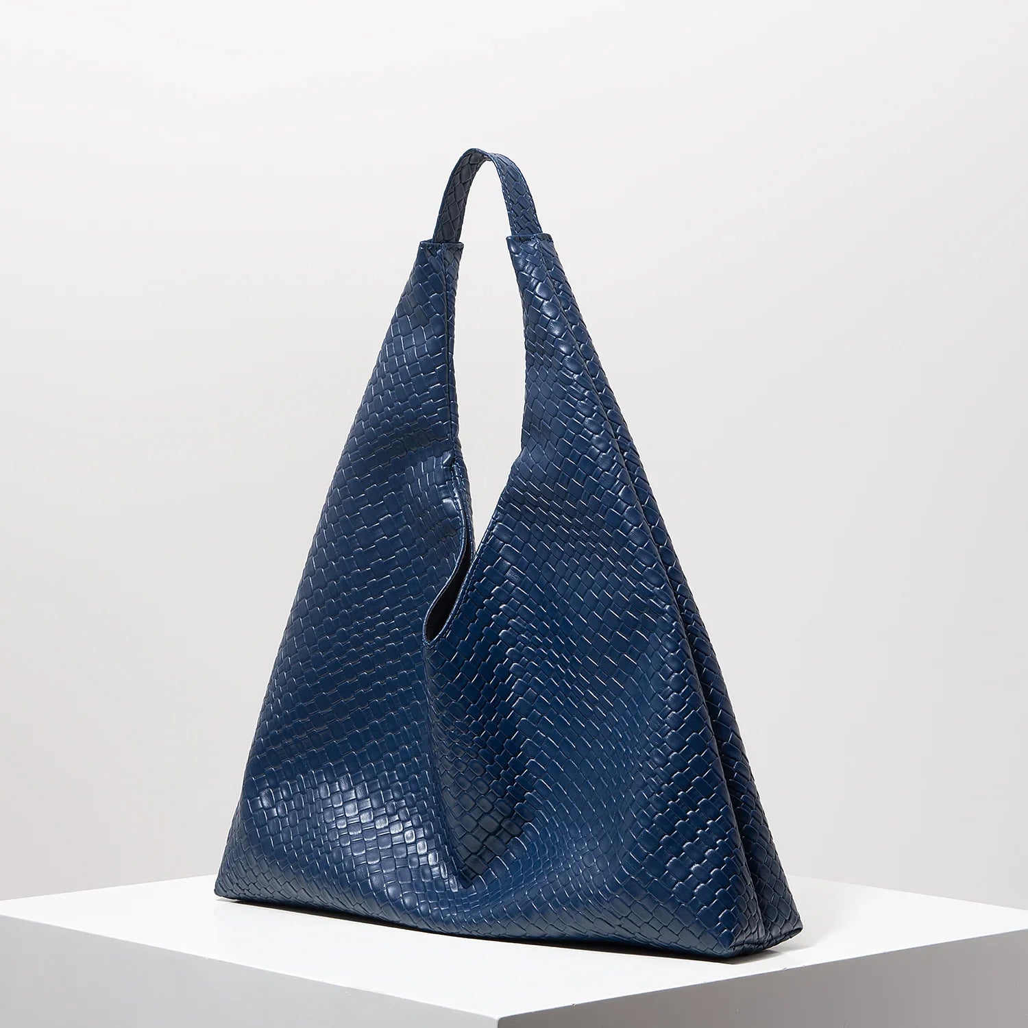 Sac en Cuir Végétalien Tressé - Femme - Retro