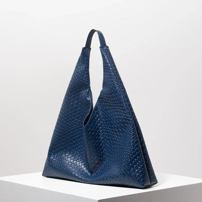 Sac en Cuir Végétalien Tressé - Femme - Retro