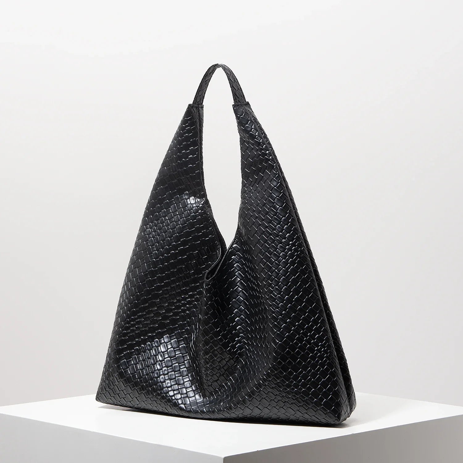 Sac en Cuir Végétalien Tressé - Femme - Retro