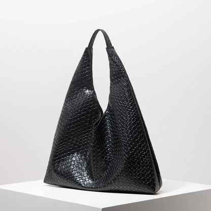 Sac en Cuir Végétalien Tressé - Femme - Retro
