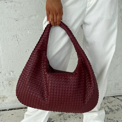 Sac en Simili Cuir Tressé - Femme - Brianna