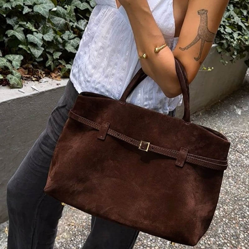 Sac à Main en Suédine - Femme - Valmera