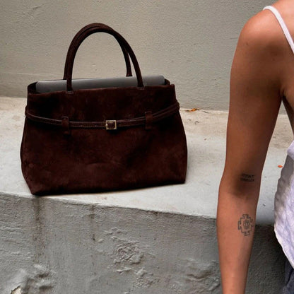 Sac à Main en Suédine - Femme - Valmera