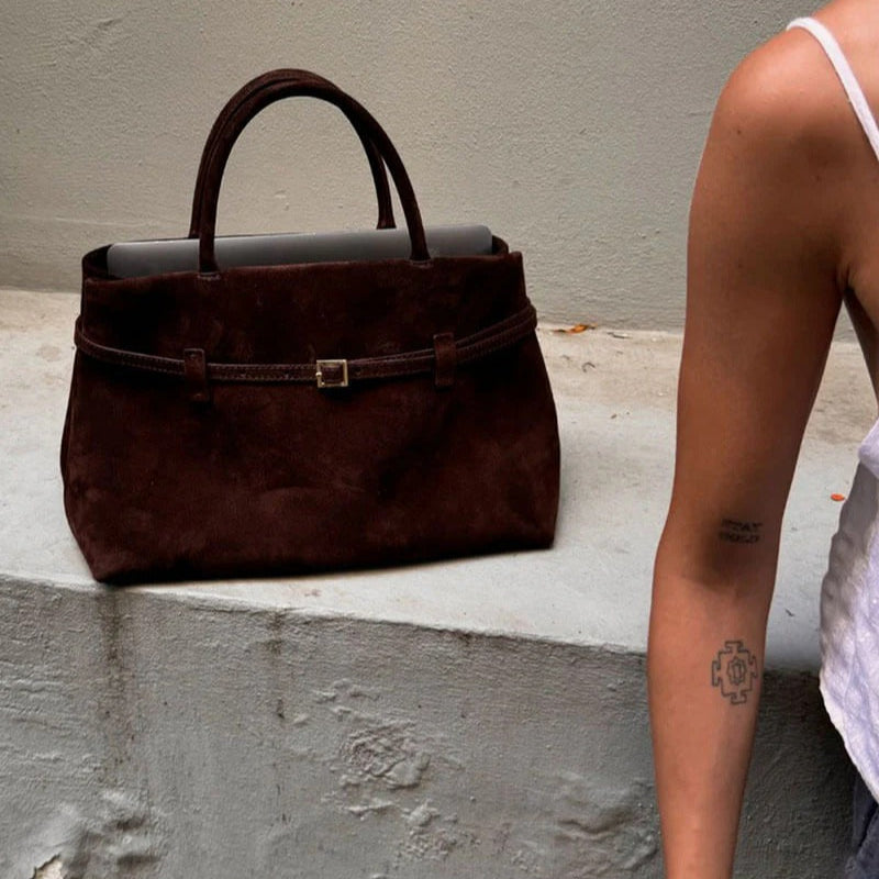 Sac à Main en Suédine - Femme - Valmera