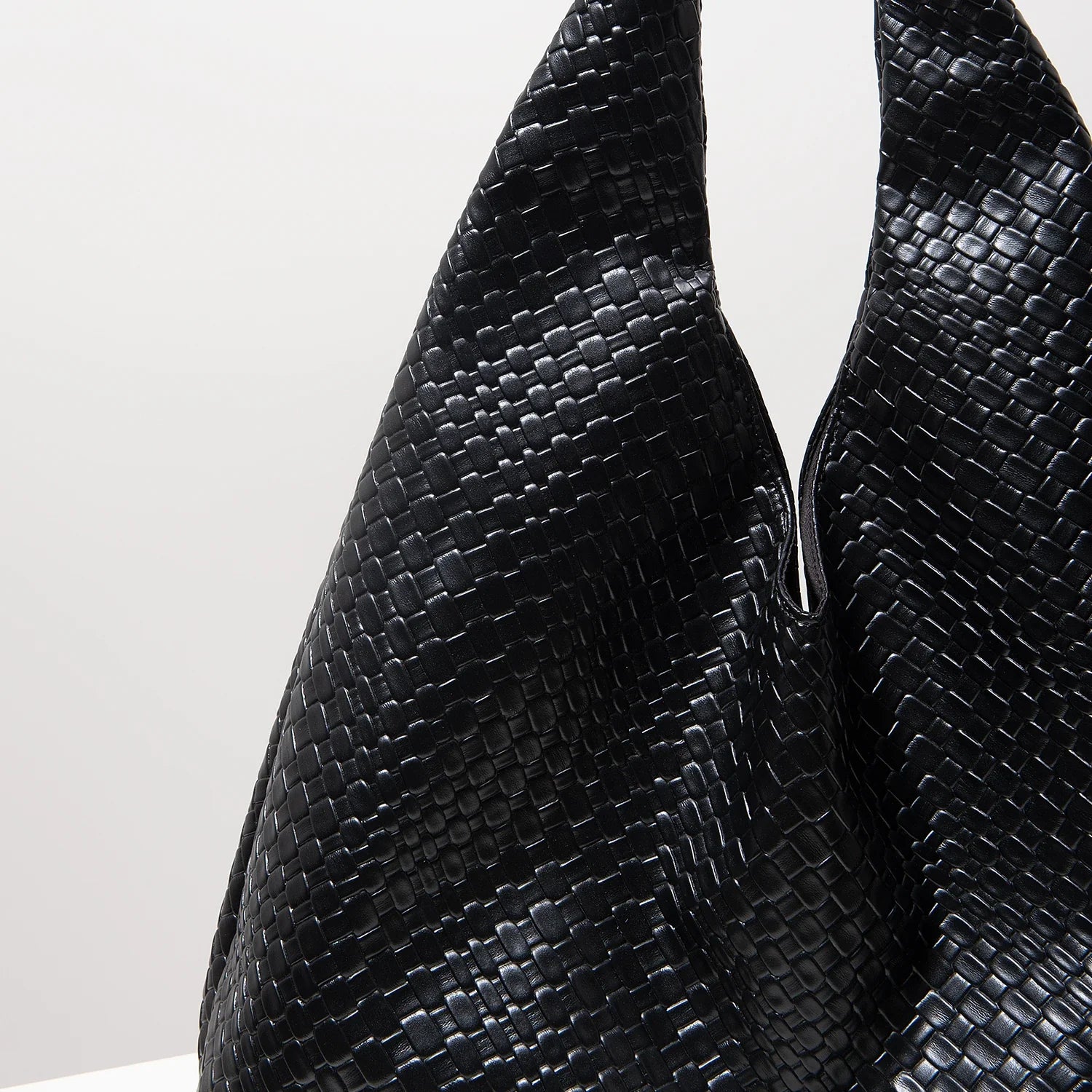 Sac en Cuir Végétalien Tressé - Femme - Retro