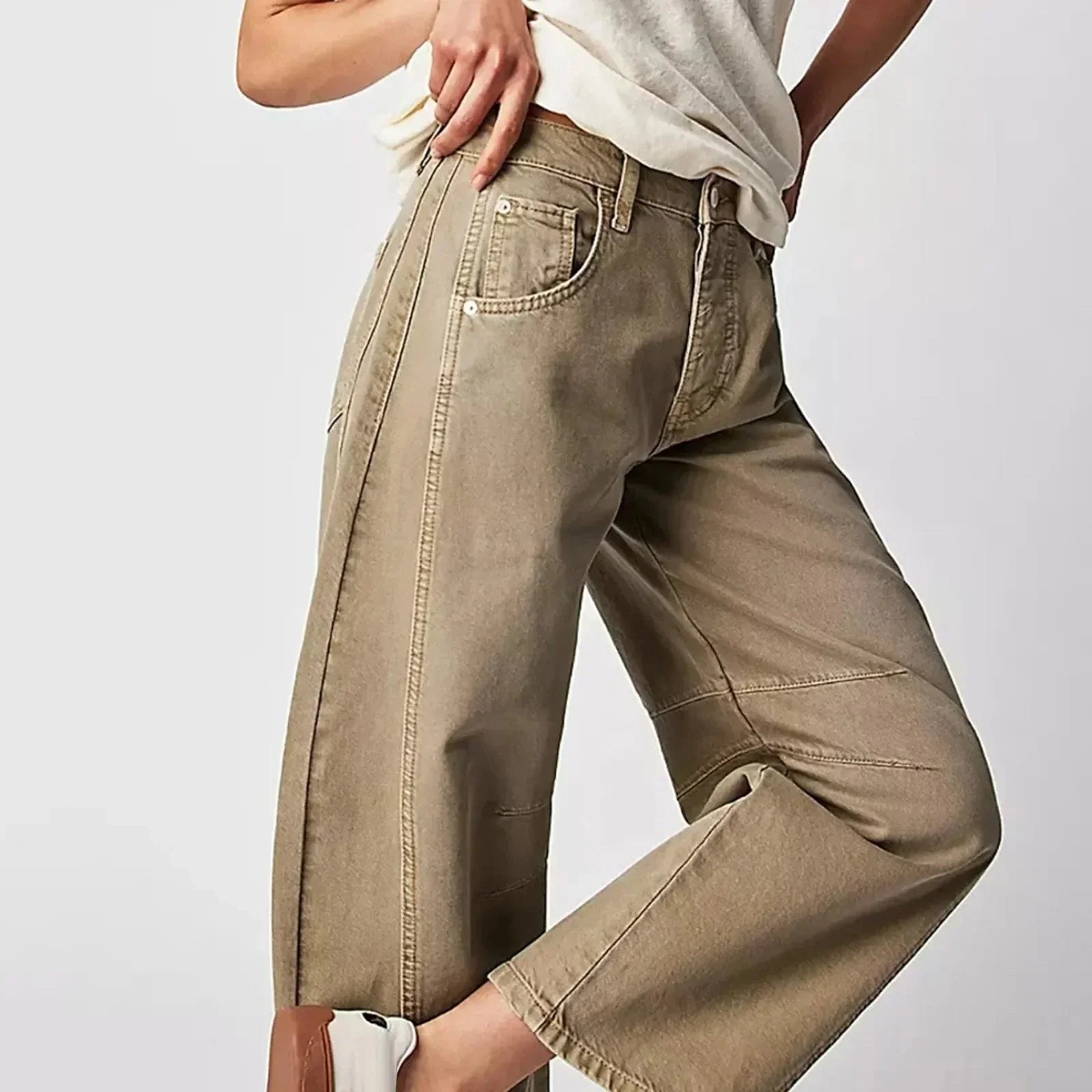 Jean Droit Taille Haute - Femme - Lauryn