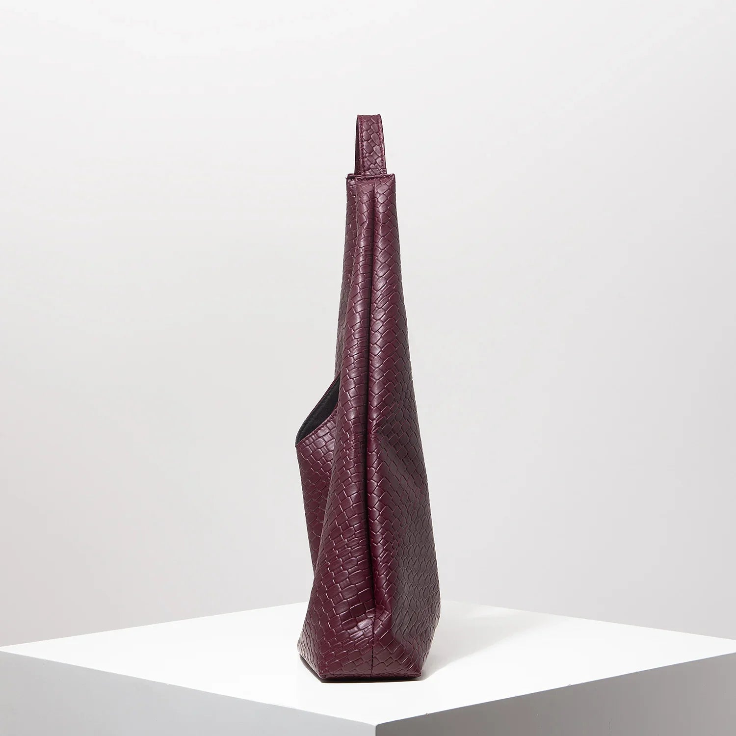 Sac en Cuir Végétalien Tressé - Femme - Retro