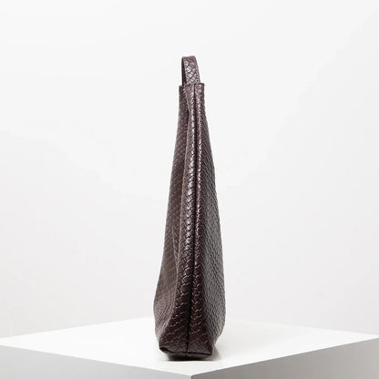 Sac en Cuir Végétalien Tressé - Femme - Retro