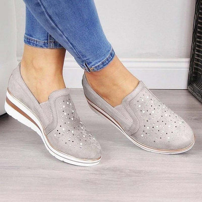 Chaussures Compensées Décontractées - Femme - Solara