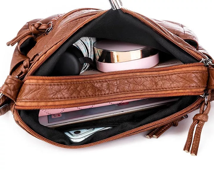Sac en Cuir Multifonction - Femme - Melyora