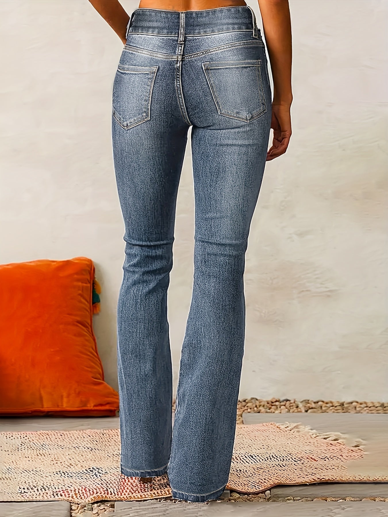 Jean Large Élastique - Femme - Ayvra