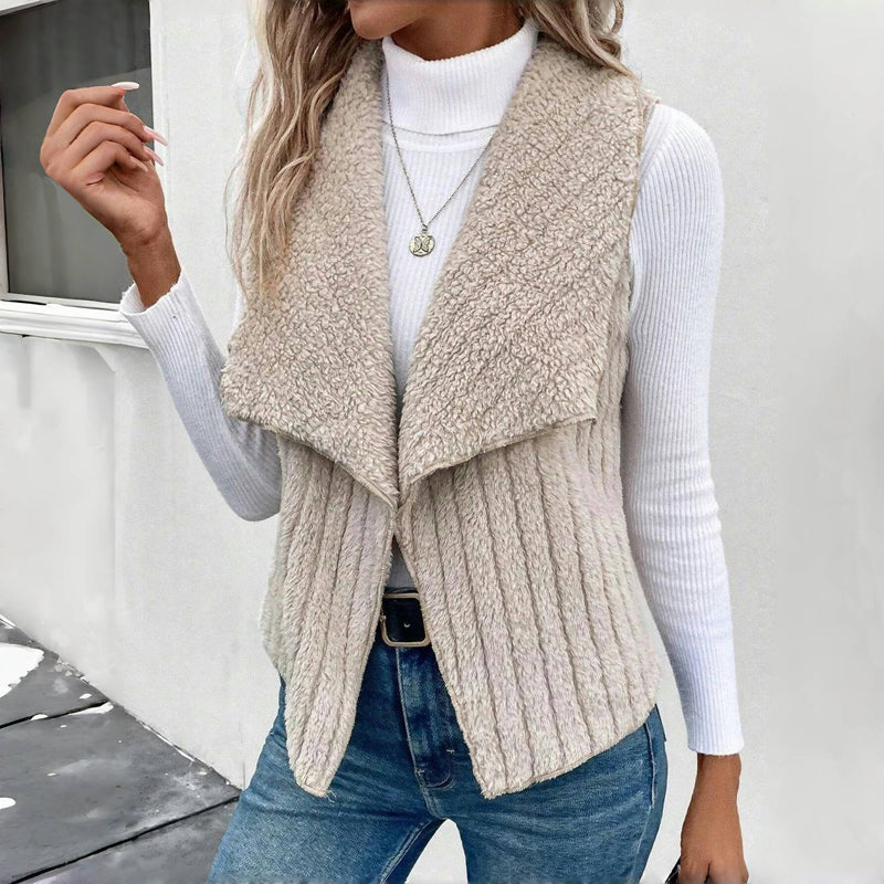 Cardigan Uni - Femme - Almyra