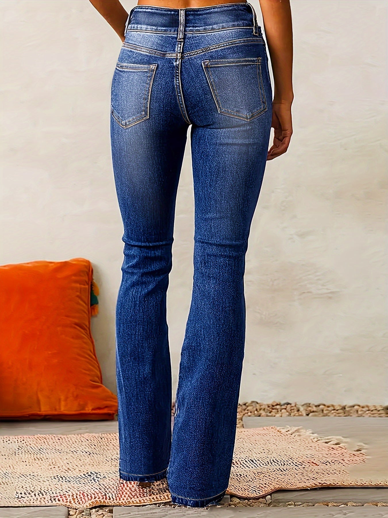 Jean Large Élastique - Femme - Ayvra