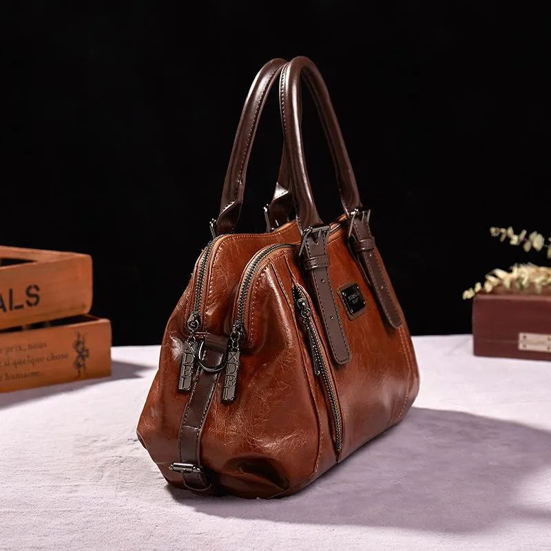 Sac en Cuir Élégant - Femme - Valenya