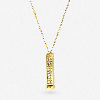Collier Acier Inoxydable Femme – Message Lumière d’Amour