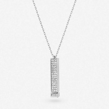 Collier Acier Inoxydable Femme – Message Lumière d’Amour