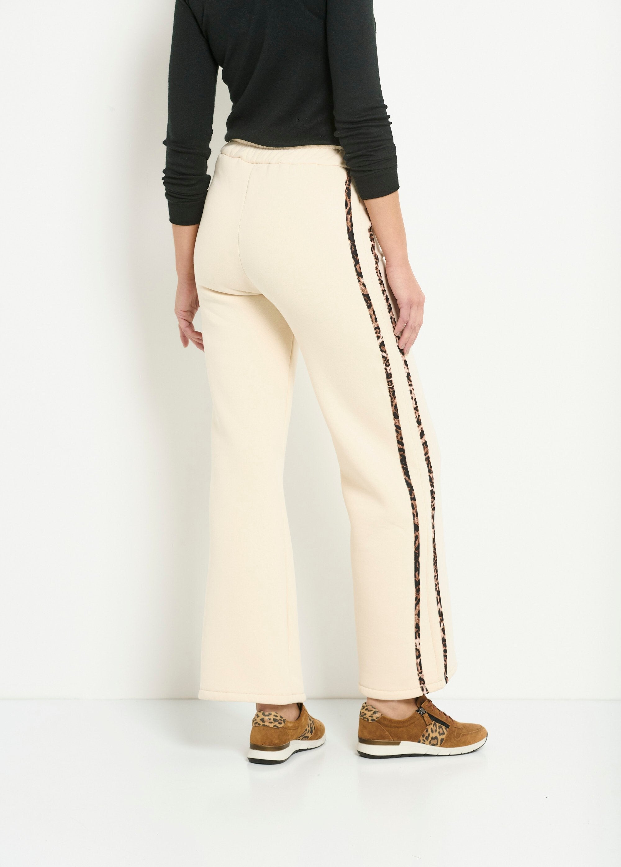 Pantalon Molletonné Léopard - Femme - Lynara