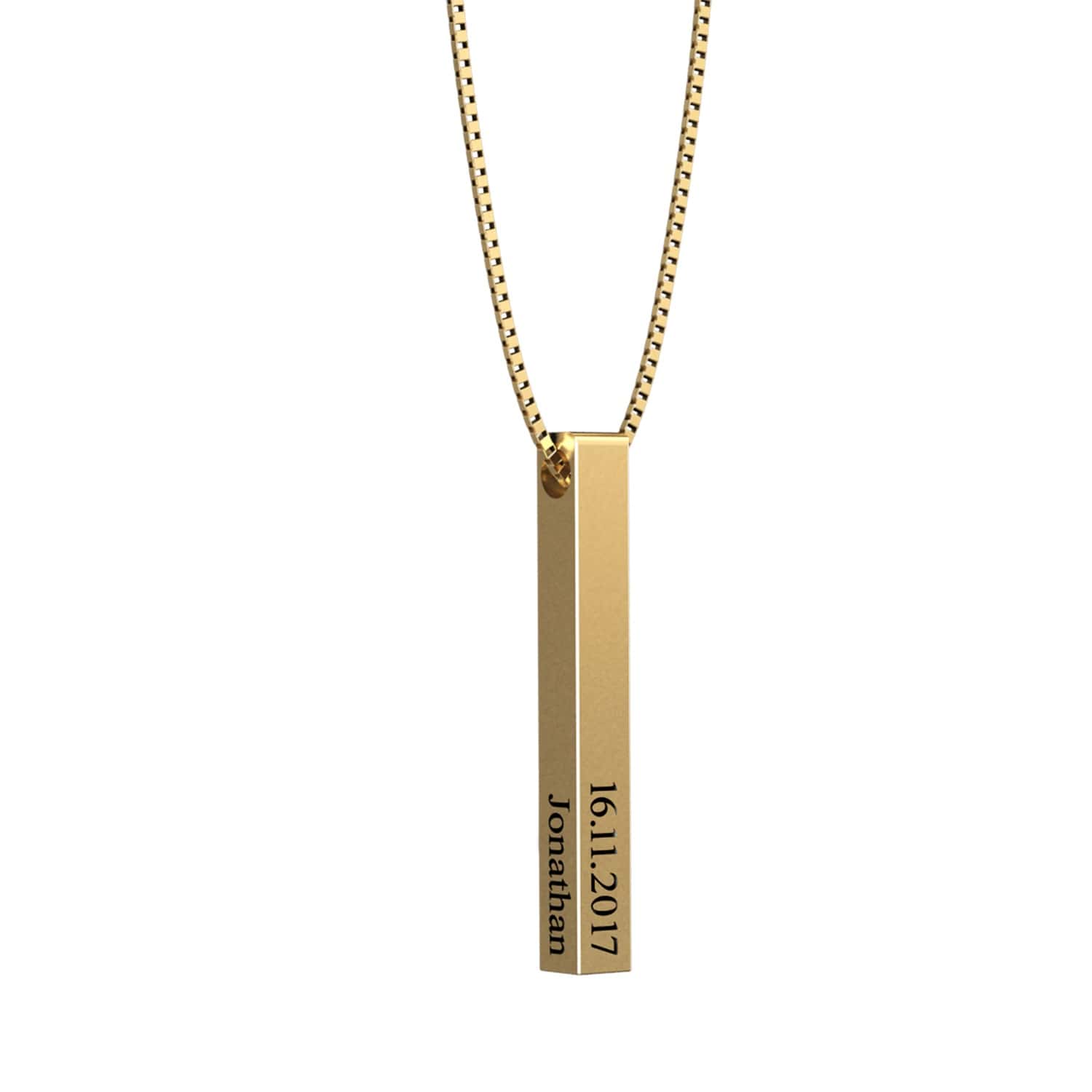 Collier personnalisé à barres – Axis®