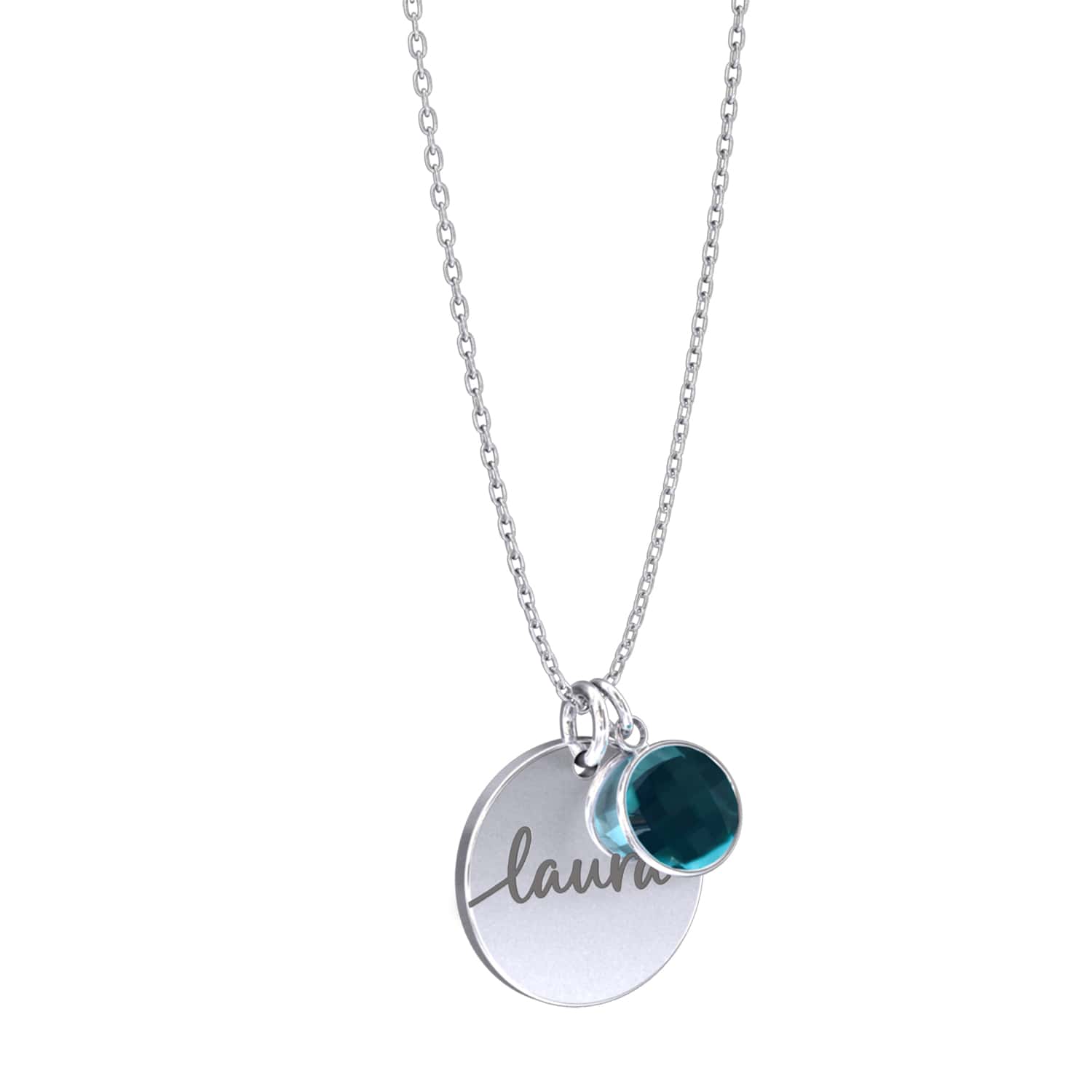 Collier personnalisé avec pierre de naissance – Lumina®