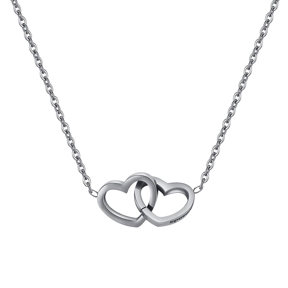 Collier personnalisé avec cœurs entrelacés – Éternelle®