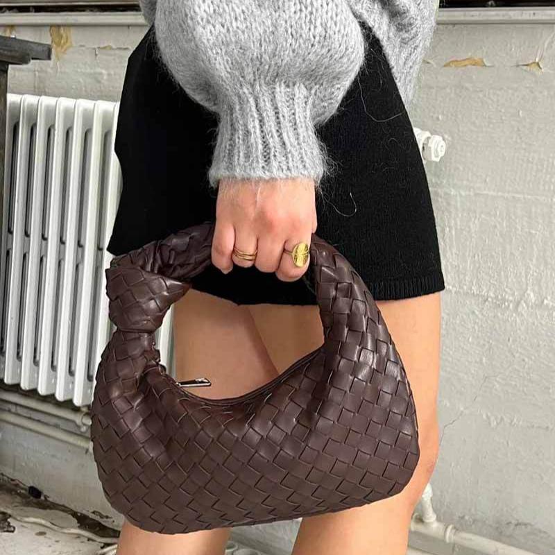 Sac Tissé Mini - Cuir Végan - Femme - Tissura