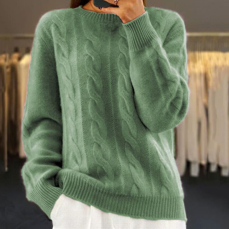 Pull Zippé Côtelé - Femme - Tivanya